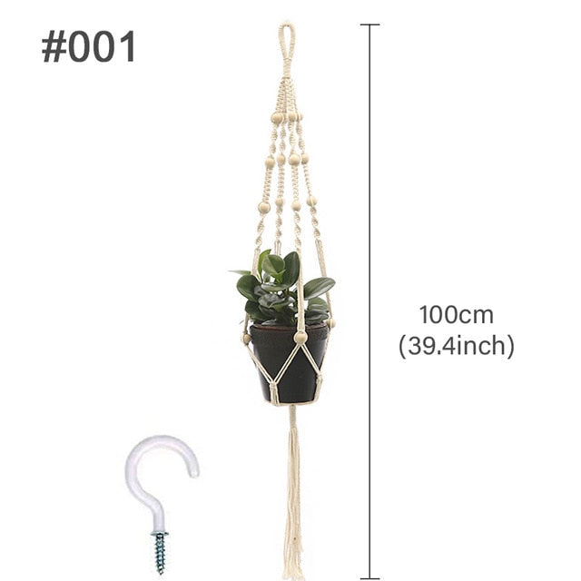 Macrame Hanging Plant Holder