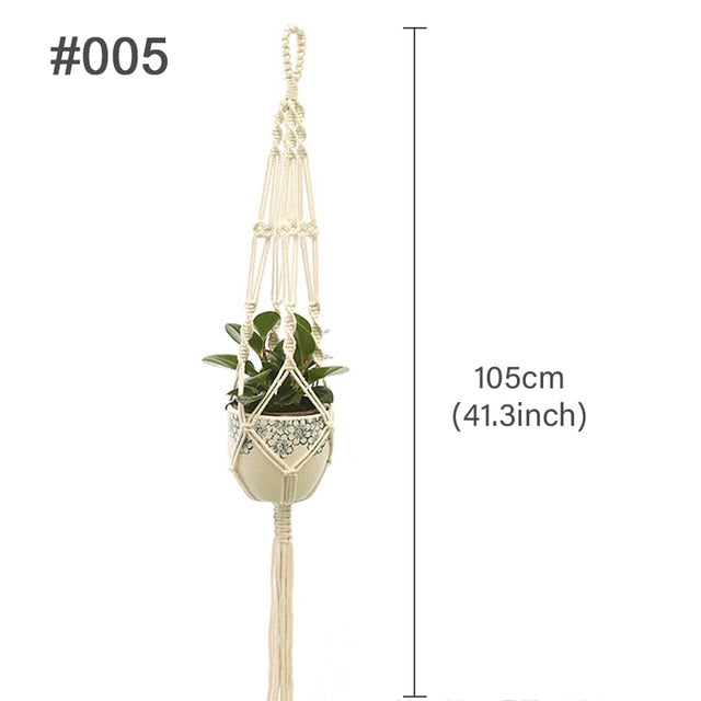 Macrame Hanging Plant Holder