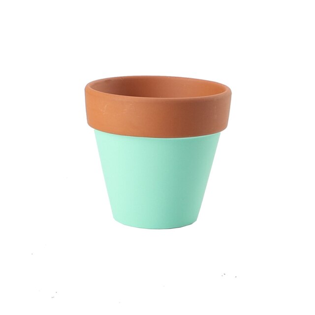 Mini Colorful Terracotta Pots