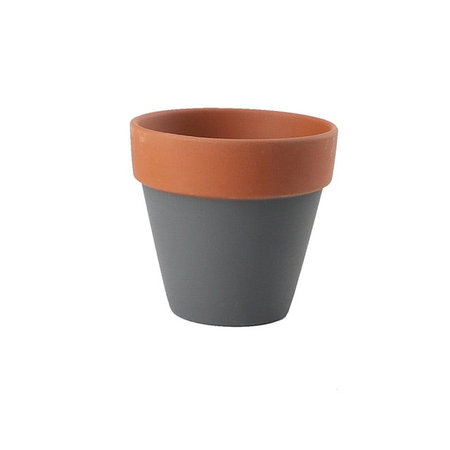 Mini Colorful Terracotta Pots